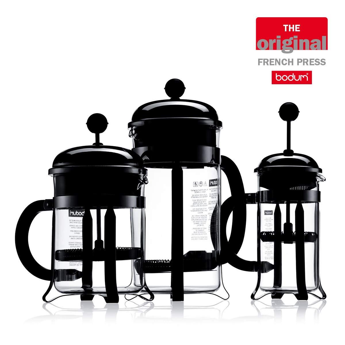 Bodum Chambord French Press Coffee Maker with Borosilicate Glass Beaker