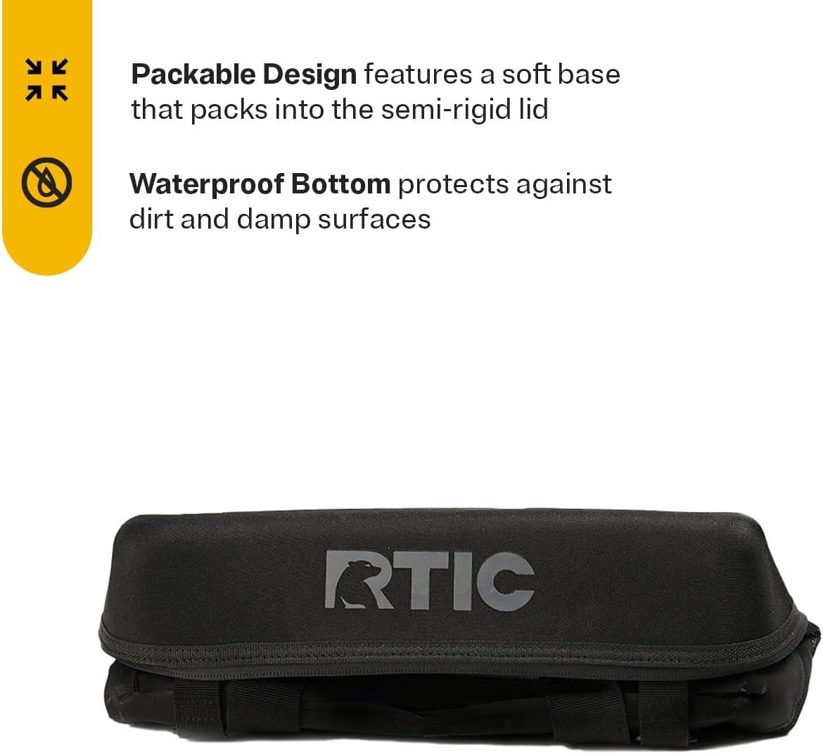 RTIC 28 Can Everyday Soft Cooler, 27 qt Collapsible with Bottle Opener, Fresh Mint