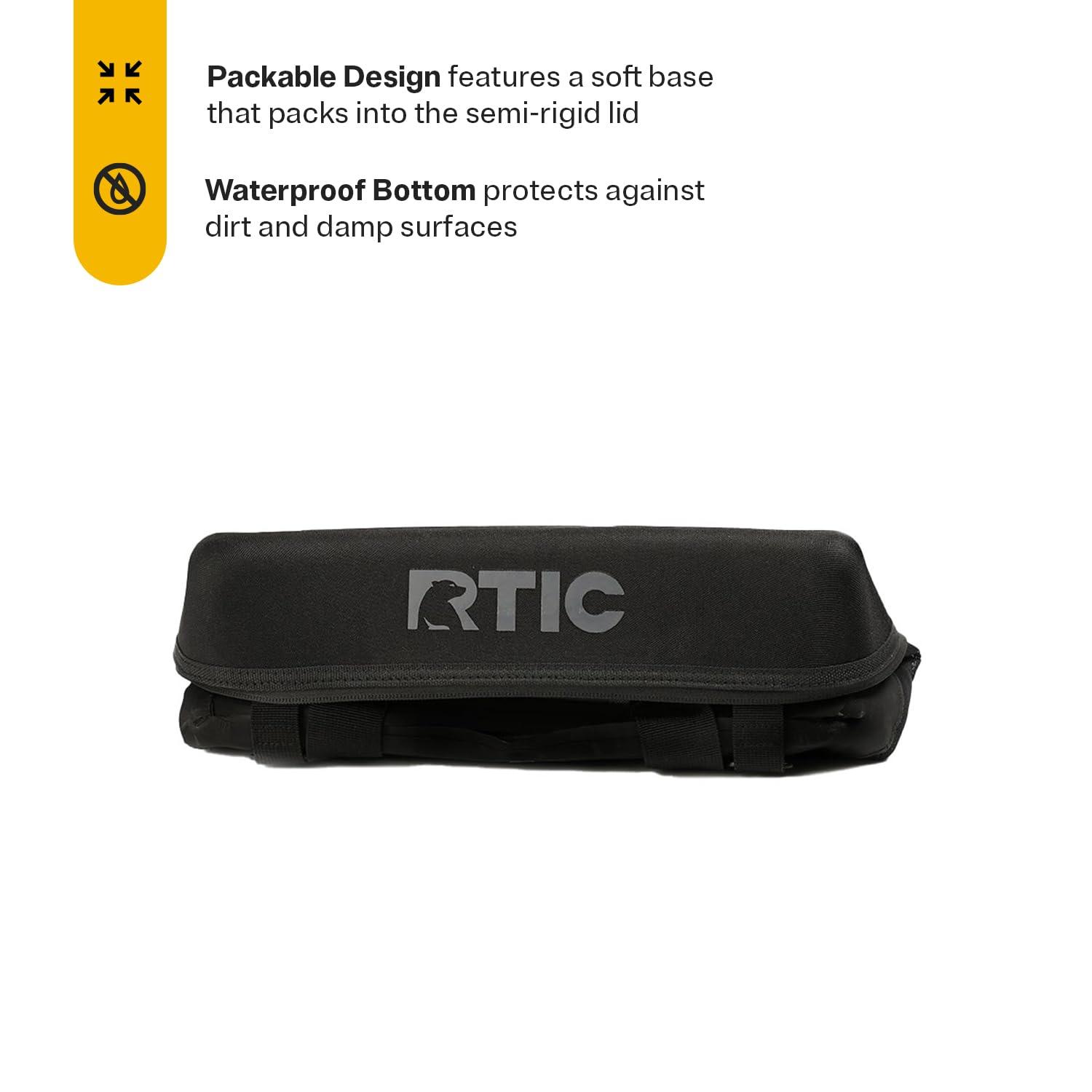 RTIC 28 Can Everyday Soft Cooler, 27 qt Collapsible with Bottle Opener, Fresh Mint