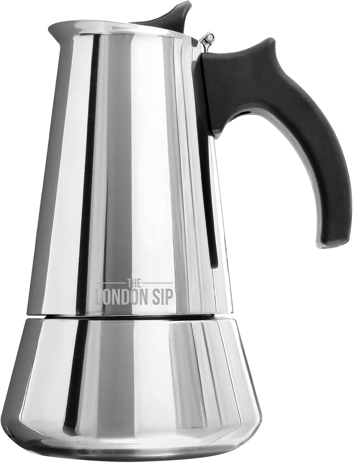 London Sip Stainless Steel Coffee & Espresso Maker