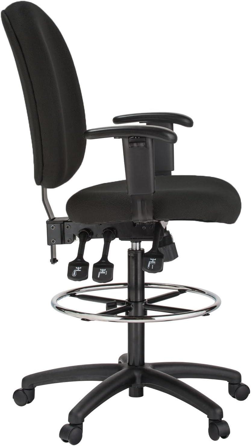 Harwick Furniture Mid-Back Drafting Chair