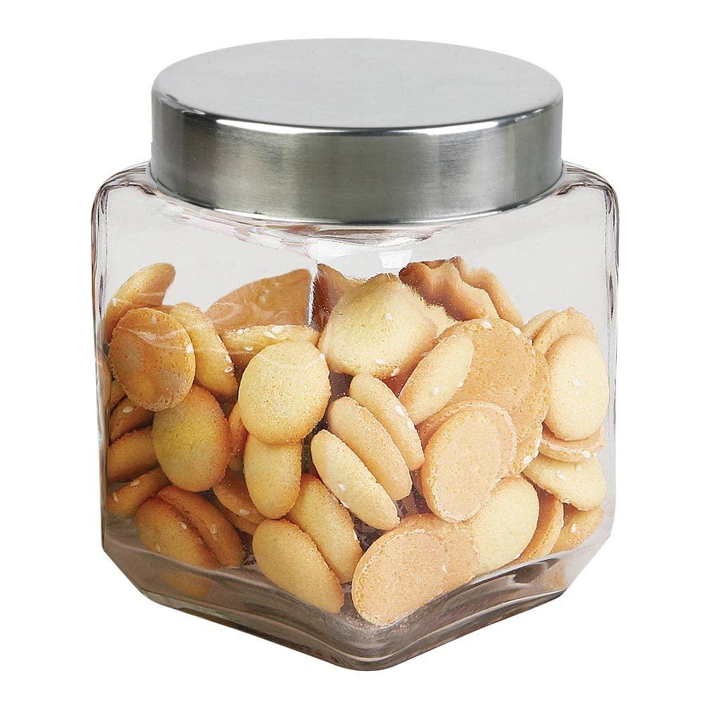 Prep & Savour Glass Canister - Set of 4