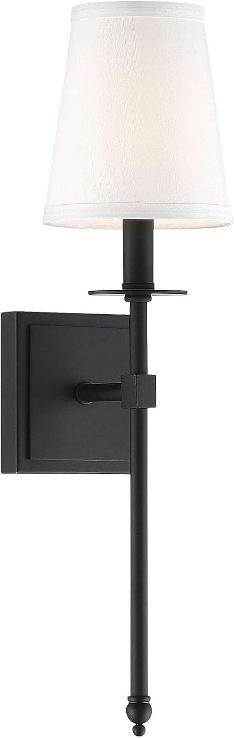 Savoy House Monroe 1 - Light Wall Light in  Matte Black