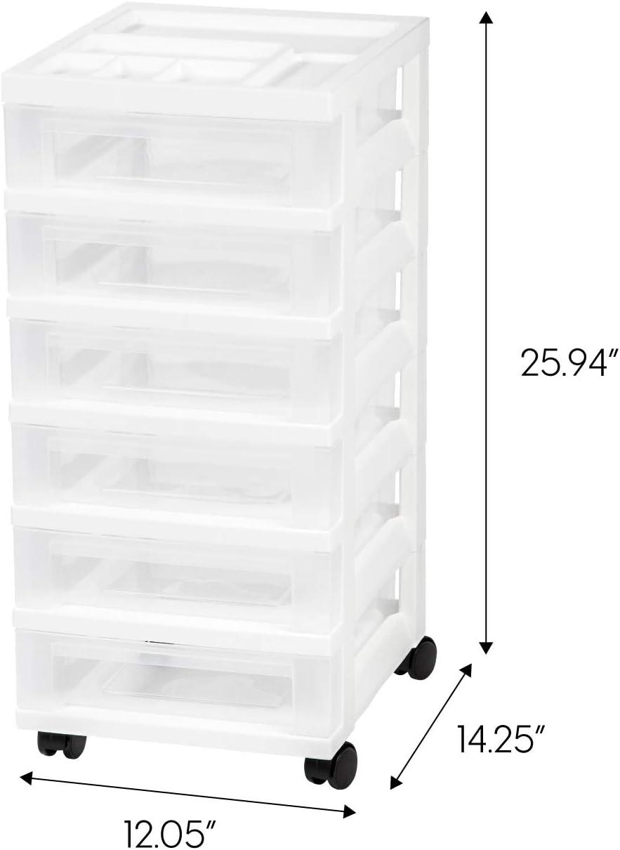 IRIS USA, Inc. 6 Drawer Storage Drawer