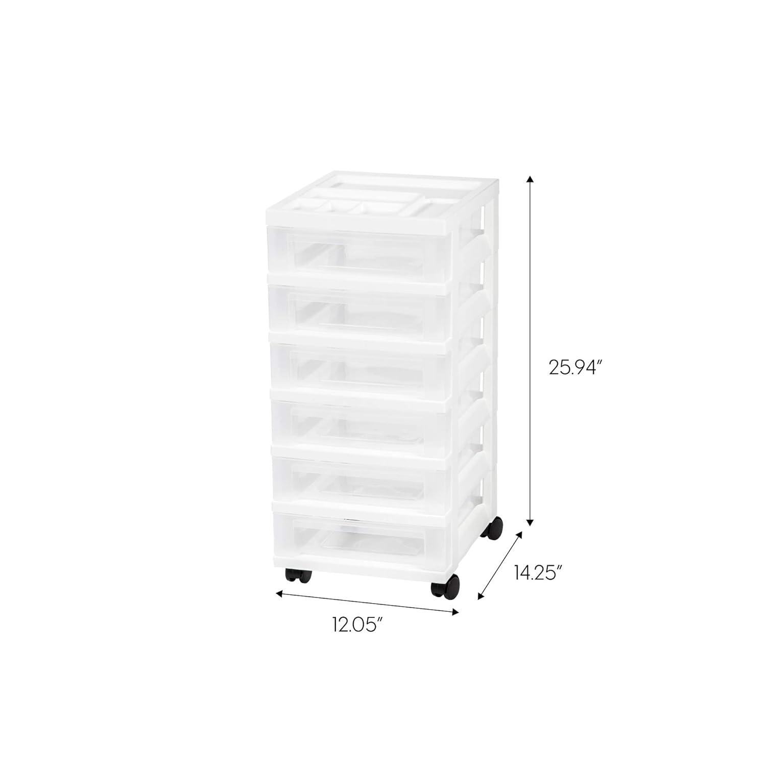 IRIS USA, Inc. 6 Drawer Storage Drawer