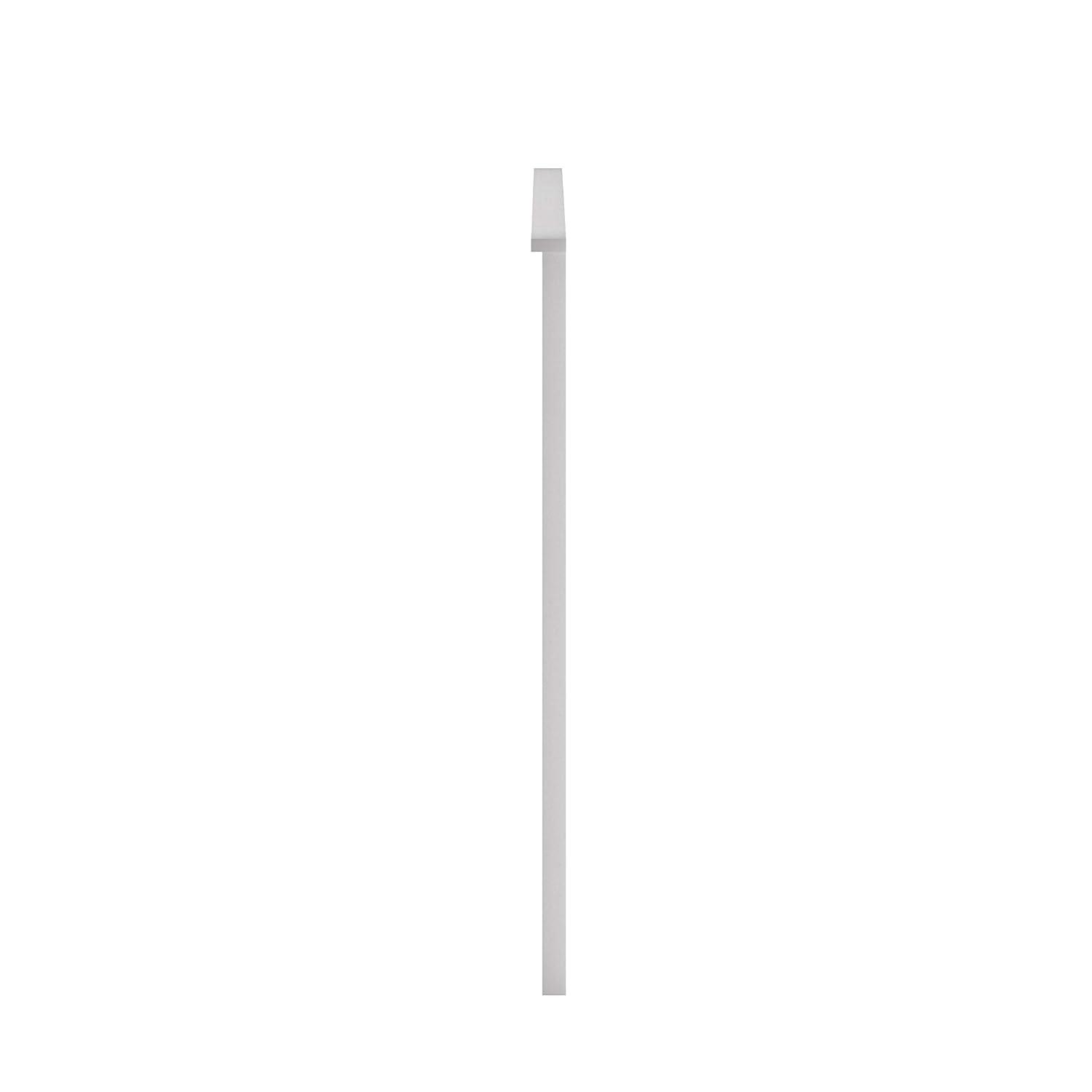 Glenwillow Home Farmhouse Wood Headboard in White, Queen