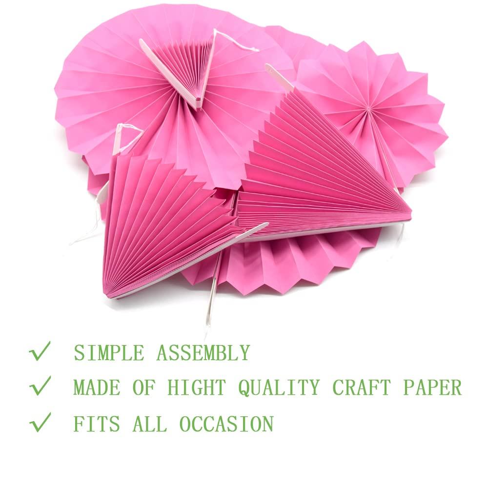 Wmenjiazihan 1 Clearance Hanging Paper Fans Party Set Silver Round Pattern Paper Garlands Decoration For Birthday Shower Graduation Retirement Set Of 6 Inverted Wobbler