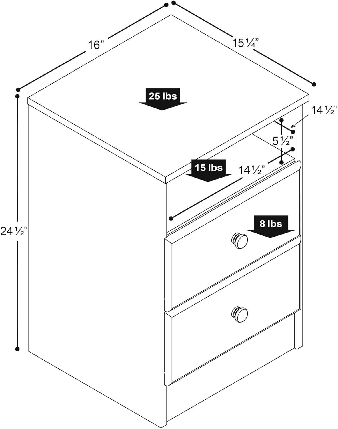17 Stories Mcclarrie 16'' W Nightstand