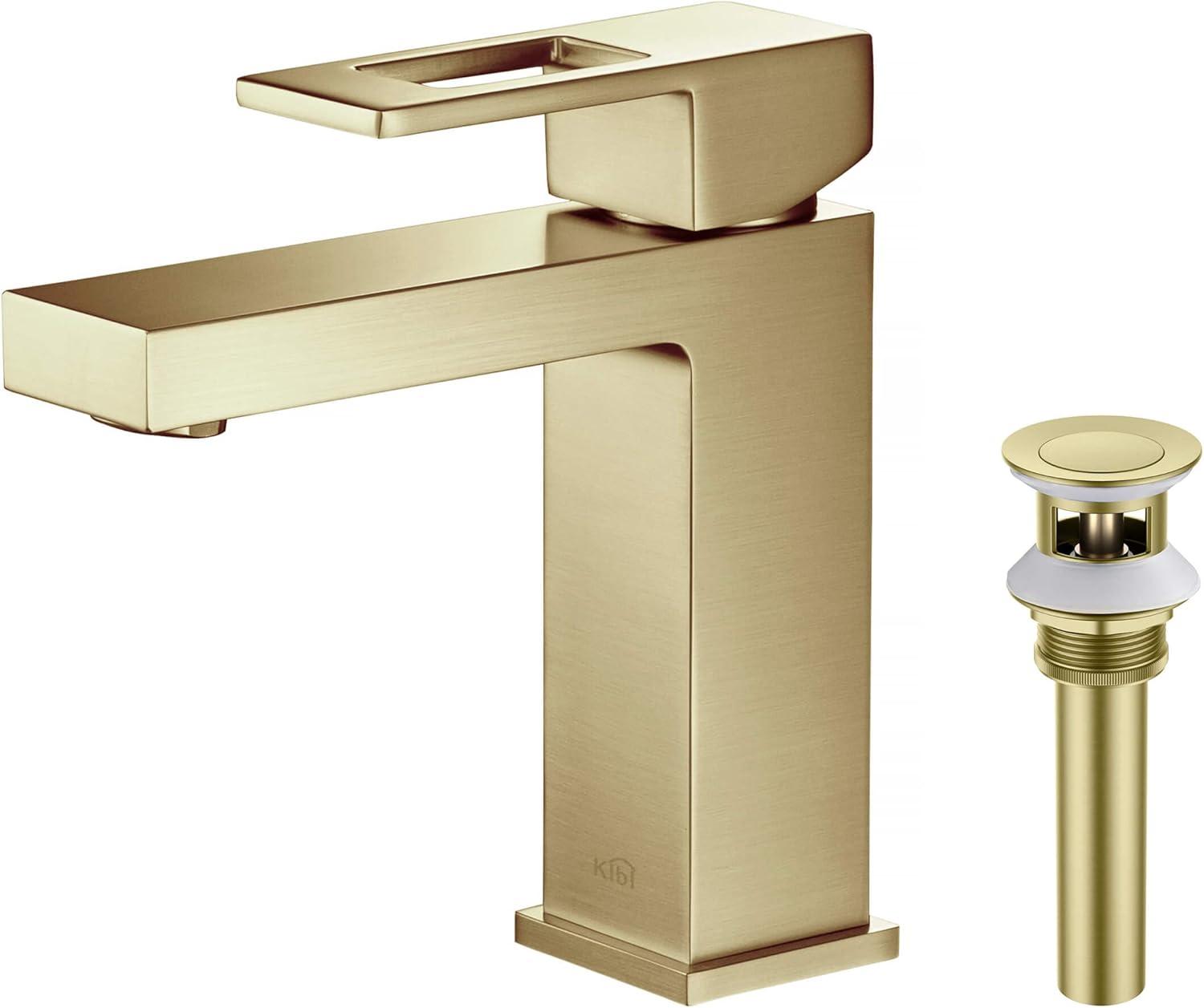 Cube Single-Hole Single-handle Bathroom Faucet