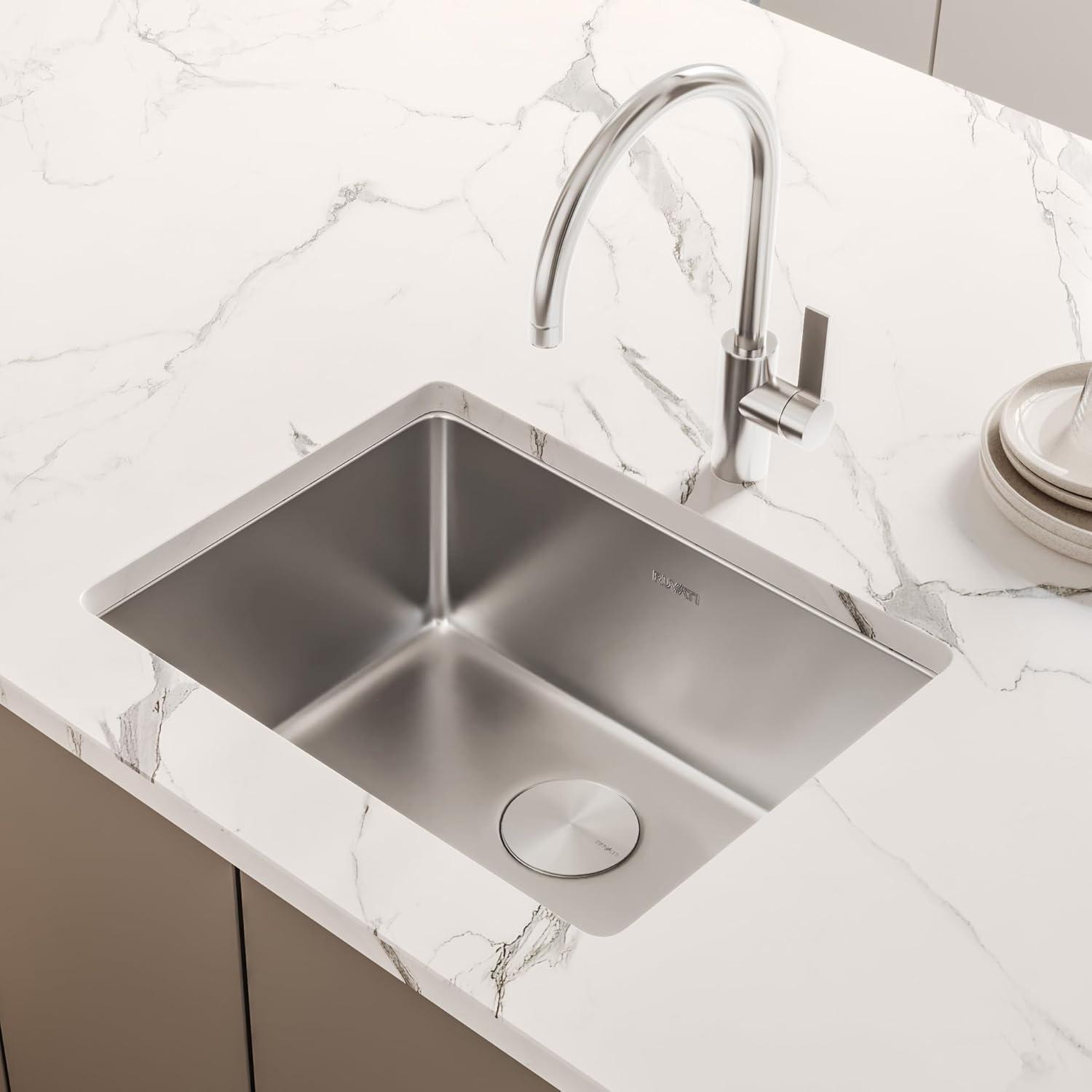 Modena 20-inch Stainless Steel Undermount Bar Sink