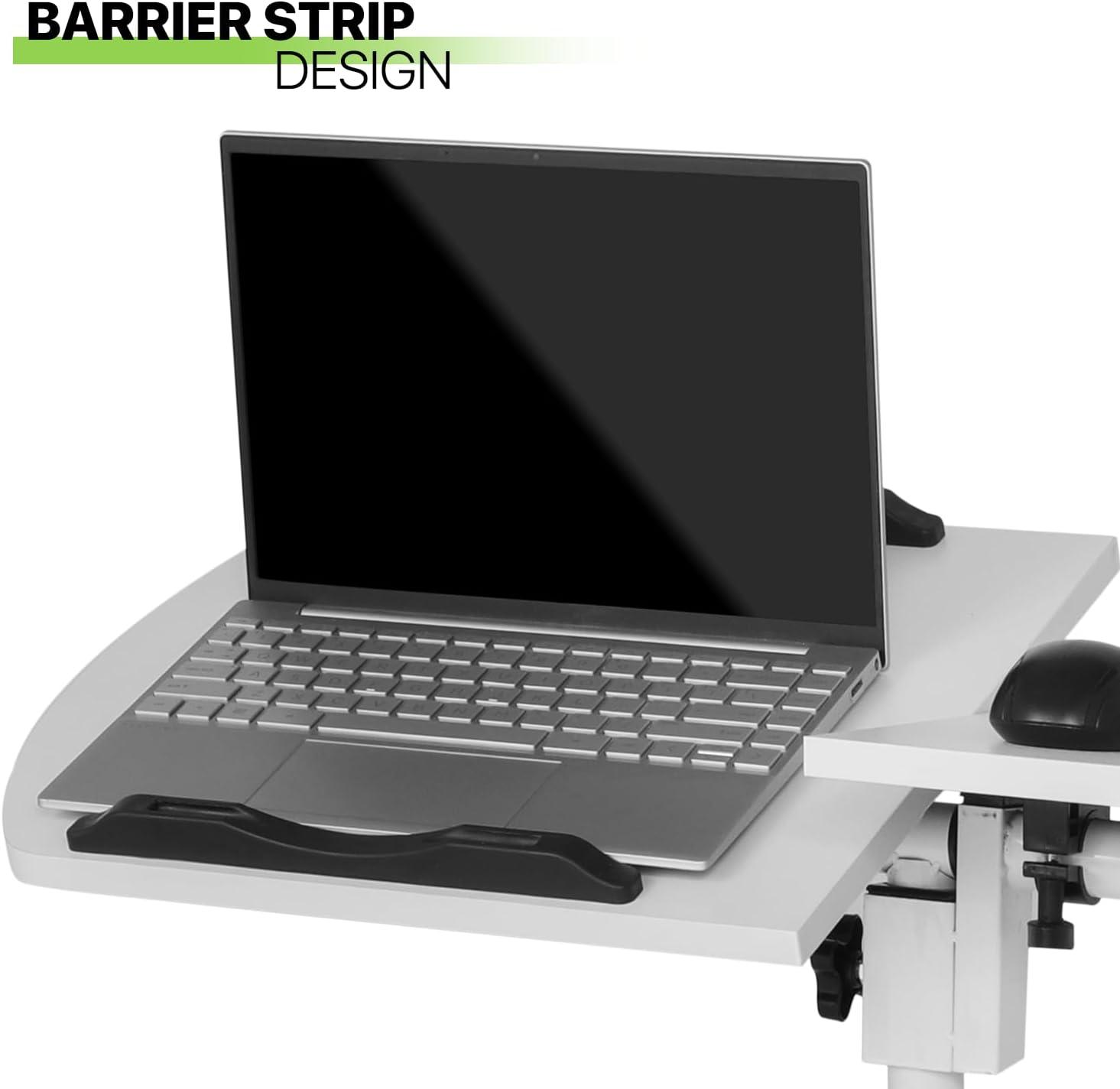 Bring Home Furniture Lifting Computer Desk, Multifunctional Standing Table, Laptop Cart with Mouse Pad for Small Spaces