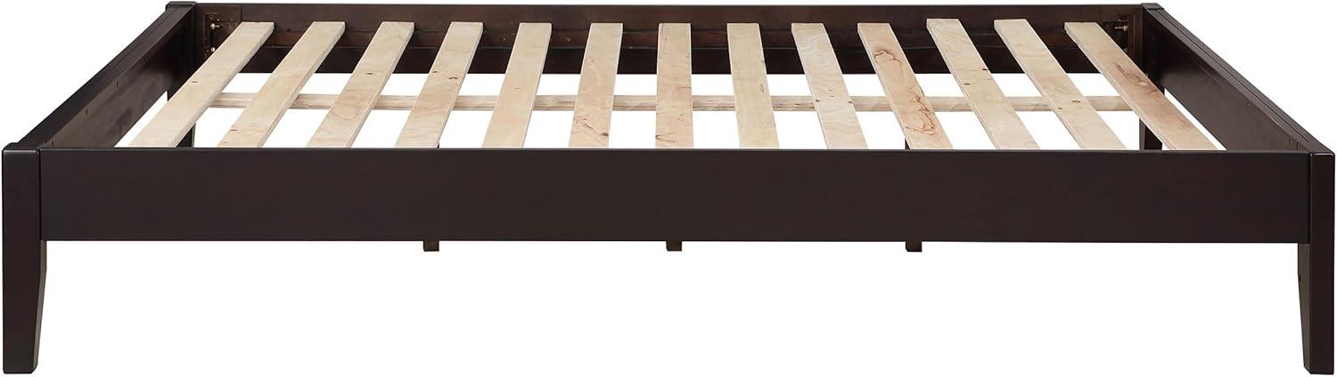 Platform Bed, Eastern King Bed, Cappuccino