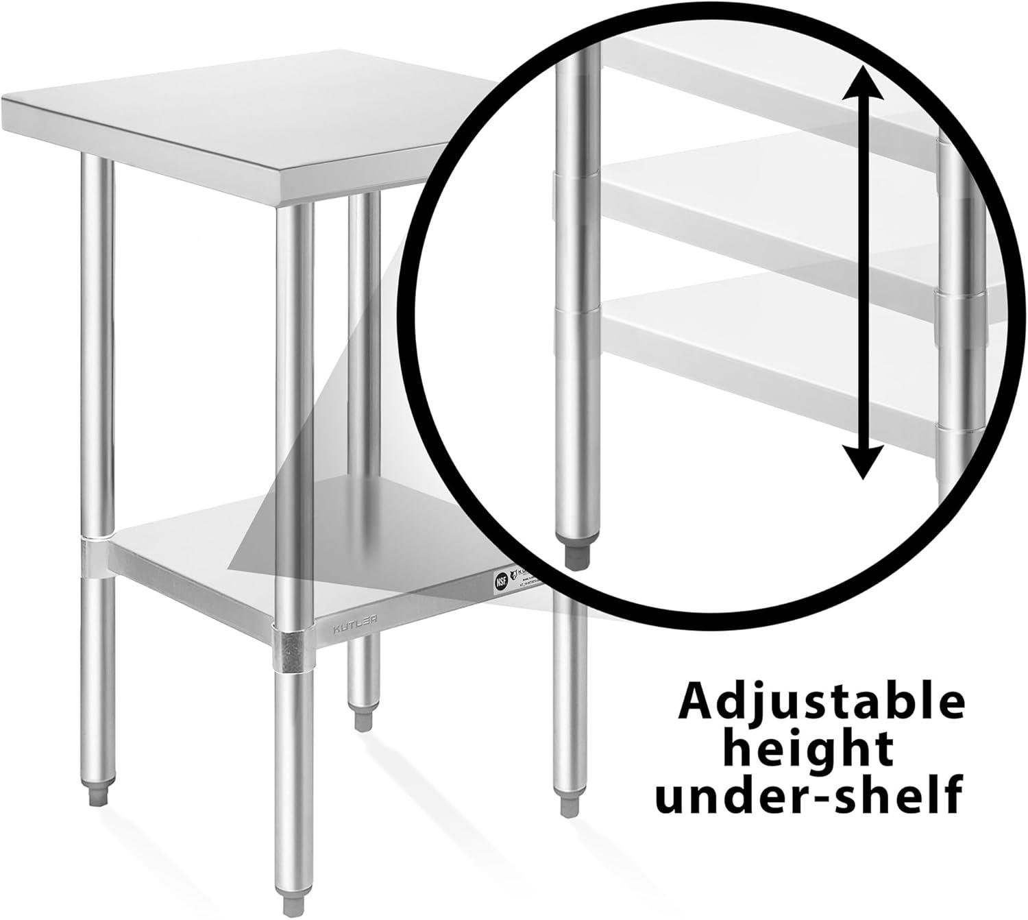 KUTLER Stainless Steel 34.5'' H