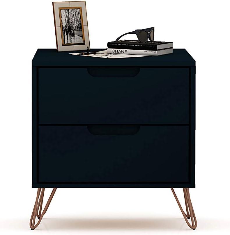 2.0 Rockefeller Nightstand - Manhattan Comfort