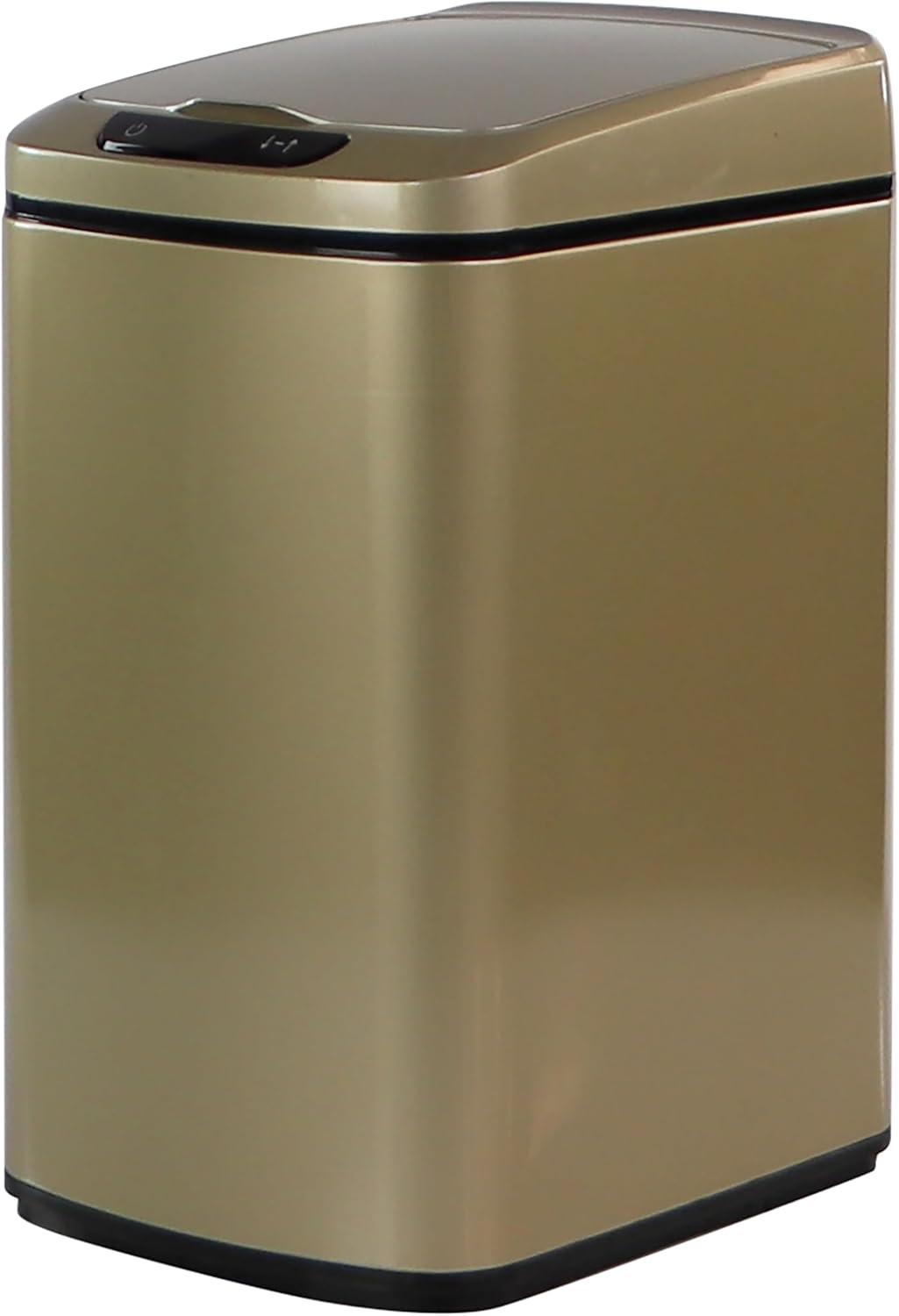 Hanover Steel Motion Sensor Waste Basket - 3.2 Gallons