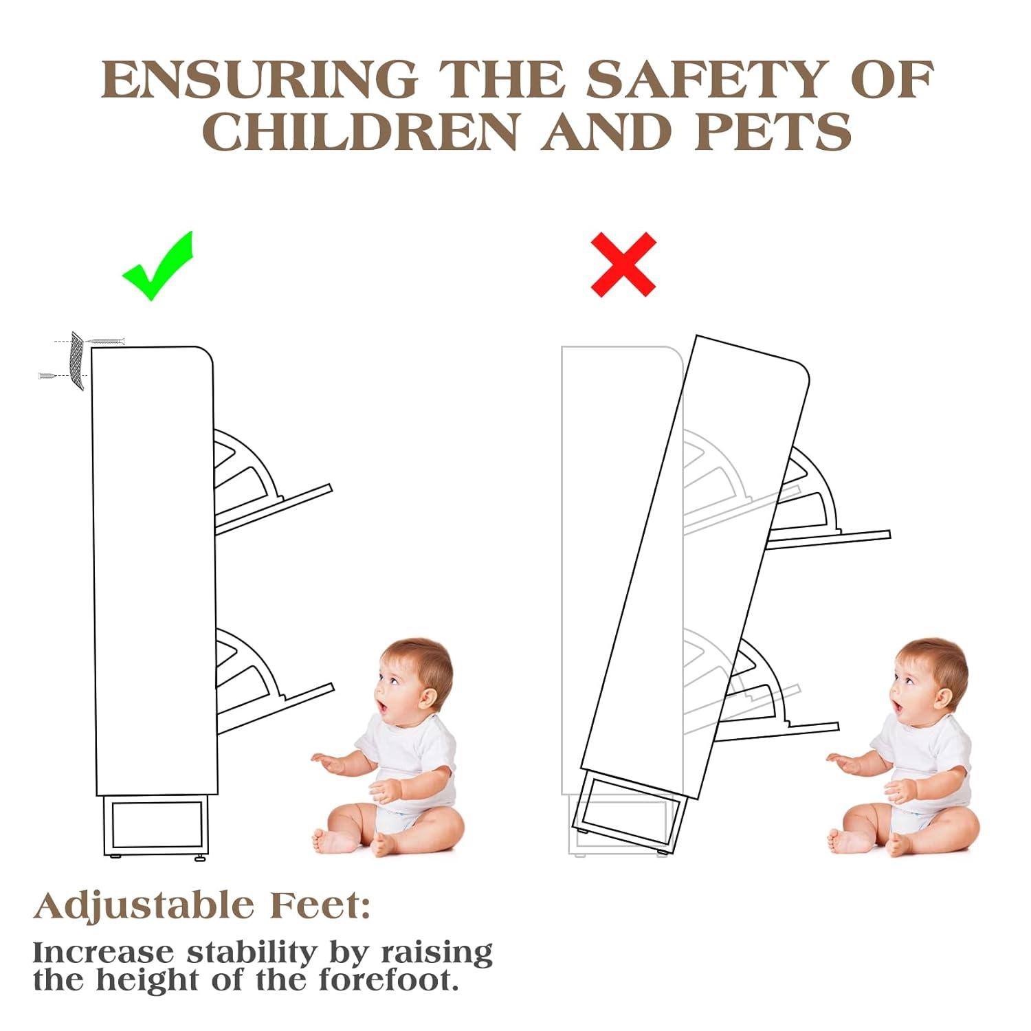 Gracie Oaks Shoe Cabinet With 2 Flip Drawers, Narrow Shoe Cabinet Hidden Shoe Rack Freestanding Shoe Cabinet Organizer For Entryway, Hallway