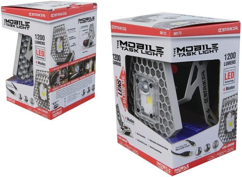 STKR Concepts 6.4'' Battery Powered Integrated LED Work Light