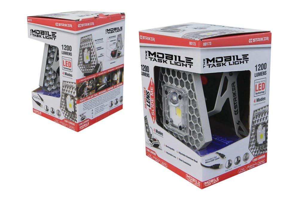 STKR Concepts 6.4'' Battery Powered Integrated LED Work Light