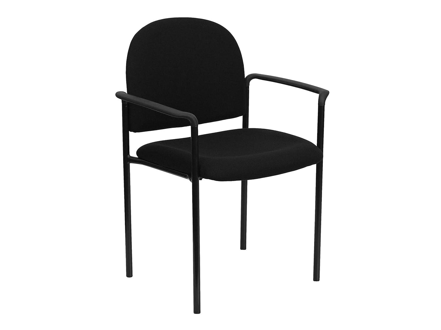 Flash Furniture Prather Tania Comfort Upholstered Stackable Side Reception Chair