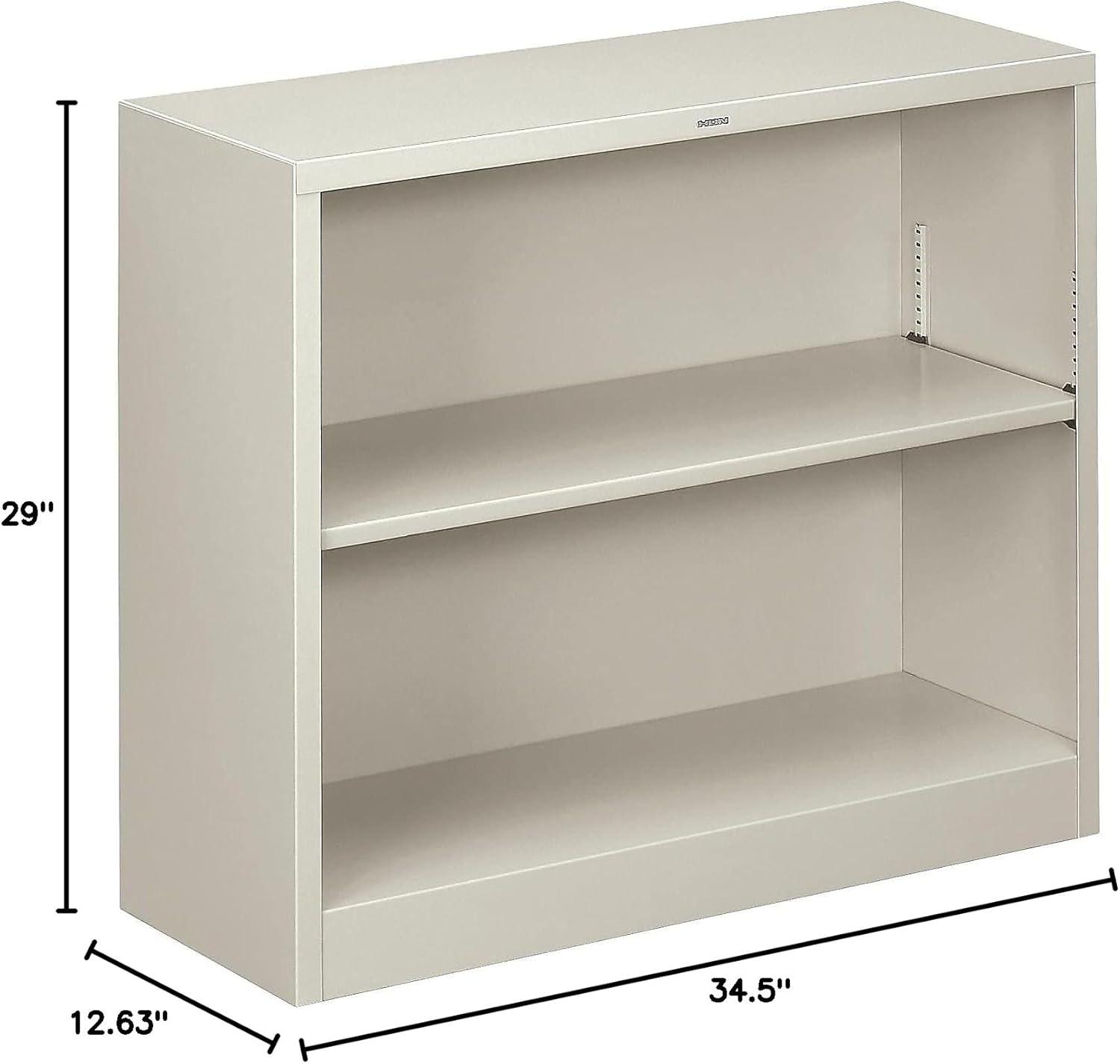 Brigade 29" H x 34.5" W Steel Standard Bookcase
