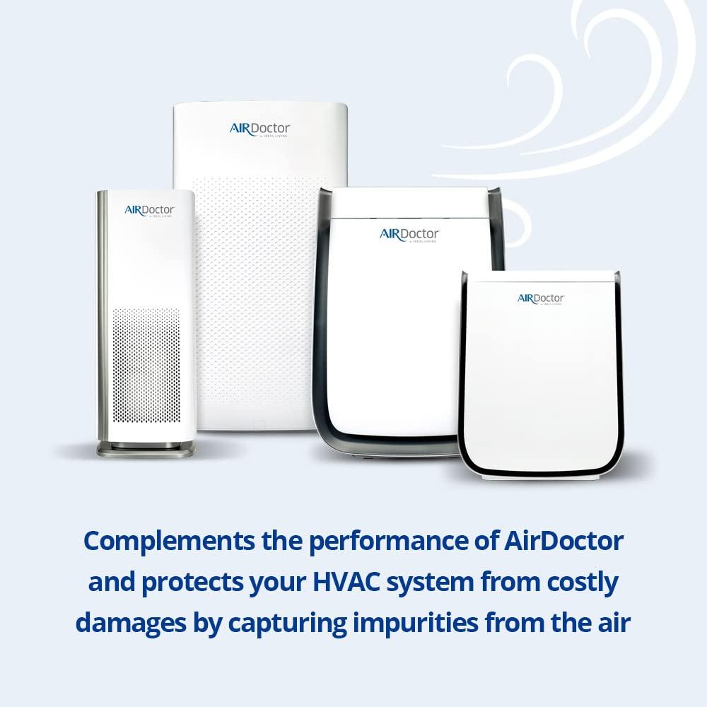 AirDoctor MERV 14 HVAC Tamaño de Filtro Plisado, 20x25x1, Captura el 96% de los Contaminantes 1-3 Micras de Tamaño