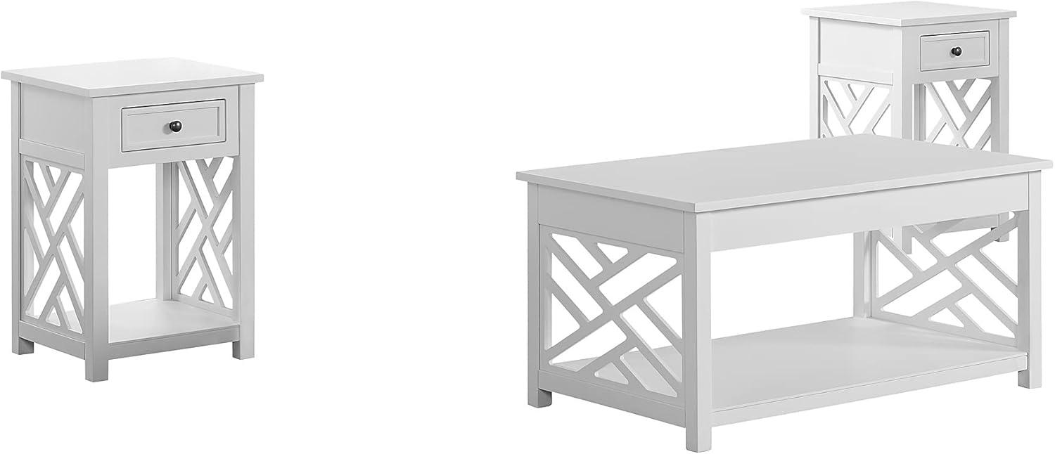 Alaterre Lund 3 - Piece Living Room Table Set