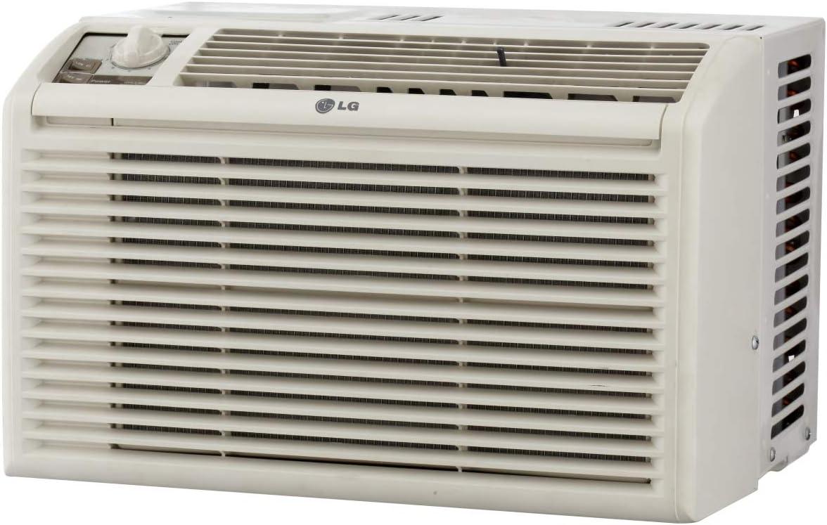 LG 5,000 BTU White Window-Mounted Air Conditioner