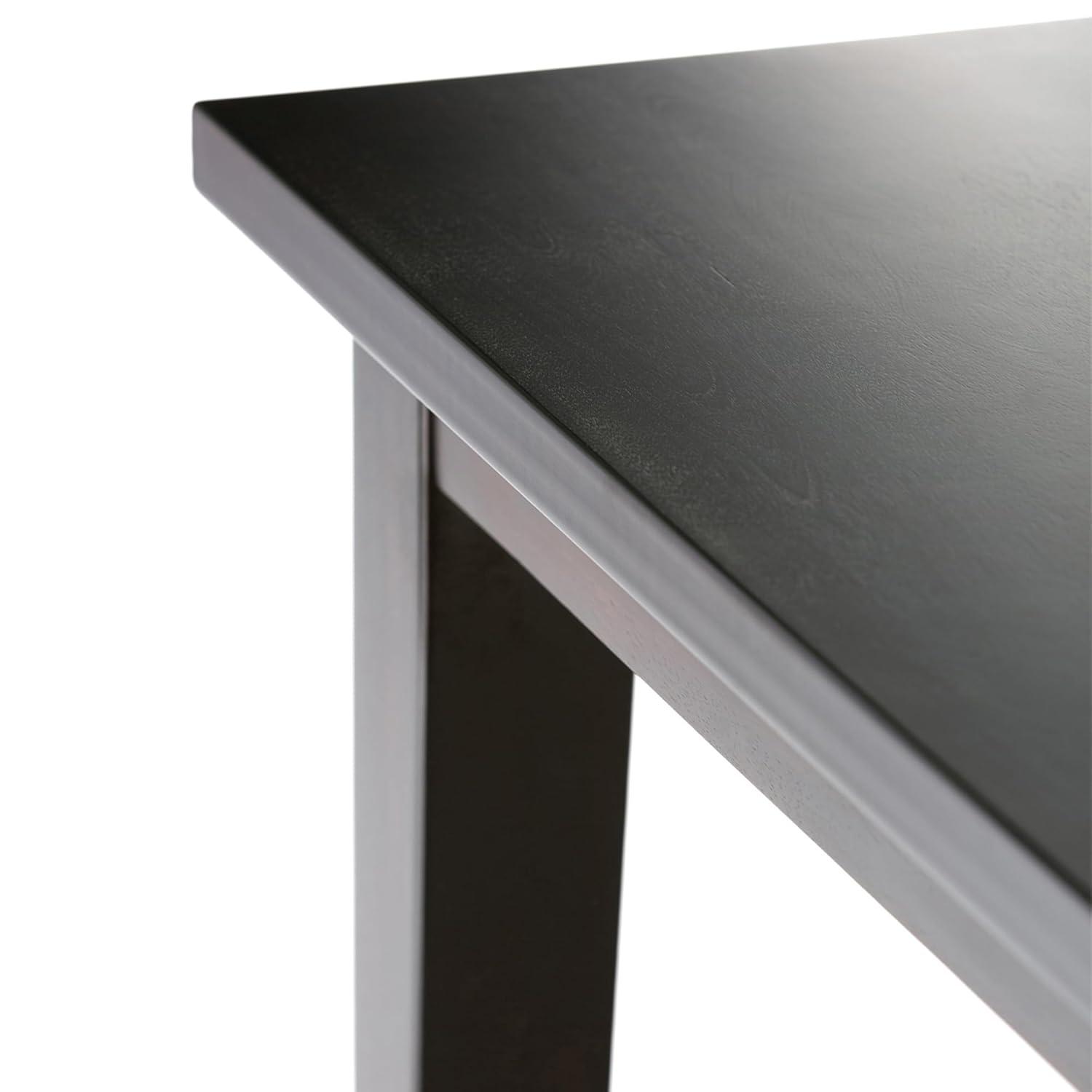 Simpli Home Eastwood Solid Wood Dining Table, Contemporary Style & Reviews | Wayfair