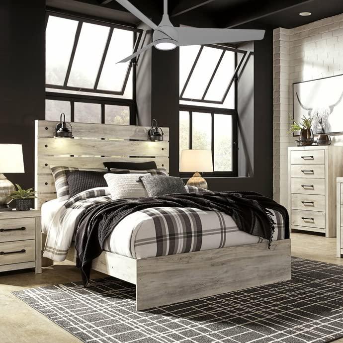 52'' 3 - Blade LED Smart Standard Ceiling Fan with Remote Control and Light Kit Included