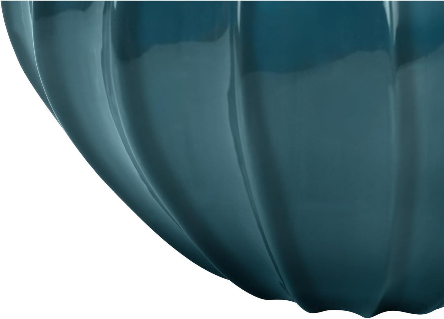 Monarch Specialties Lighting 24inchH Table Lamp Blue Ceramic Ivory / Cream Shade Transitional