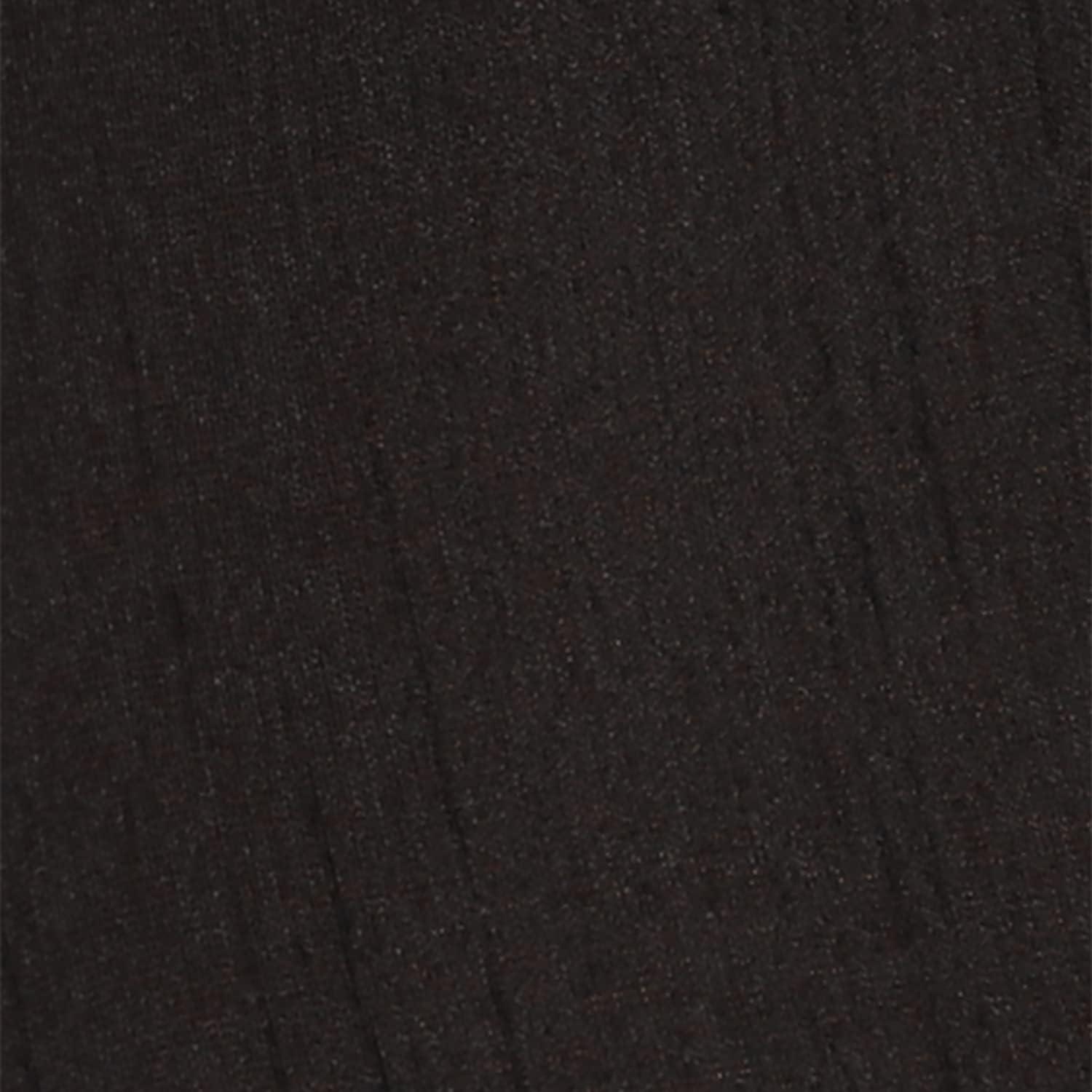 Faux Silk Bell Lamp Shade, 5 inch Top, 9 inch Bottom, 7 inch Slant Black Set of 2