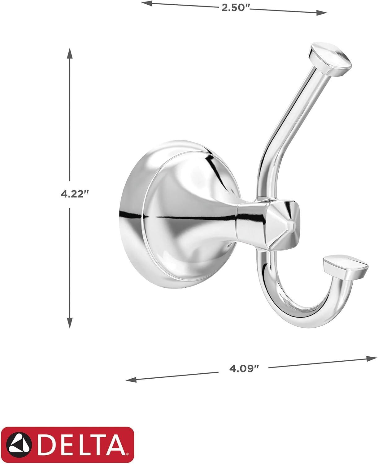 Esato Double Towel Hook Bath Hardware Accessory