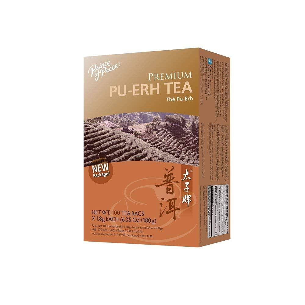 Prince Of Peace Premium Pu-Erh Tea - 1 box/7.04 oz, 100 bags