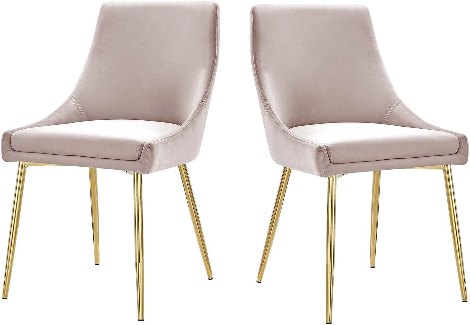 Modway Viscount Performance Velvet Dining Chairs