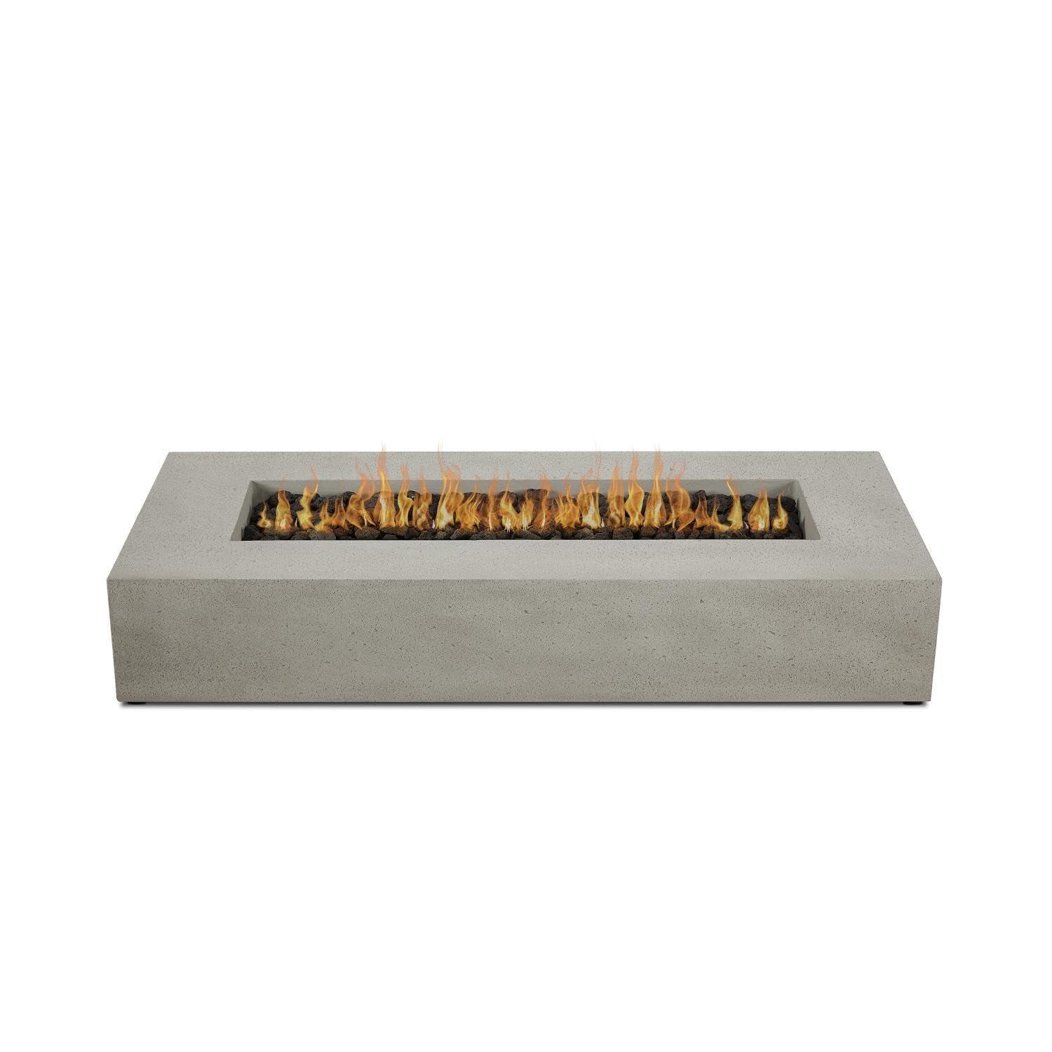 Magnus Fire Table - Flint / Long Rectangle