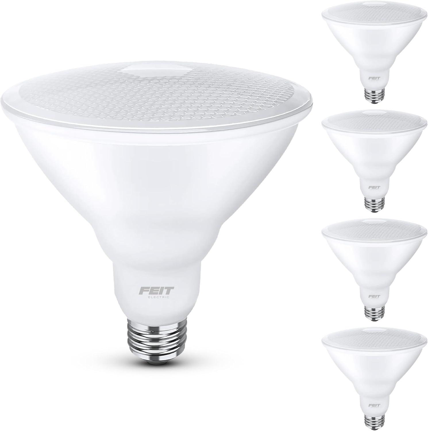 Feit Electric Daylight 75W Equivalent PAR38 LED Bulb 4-Pack