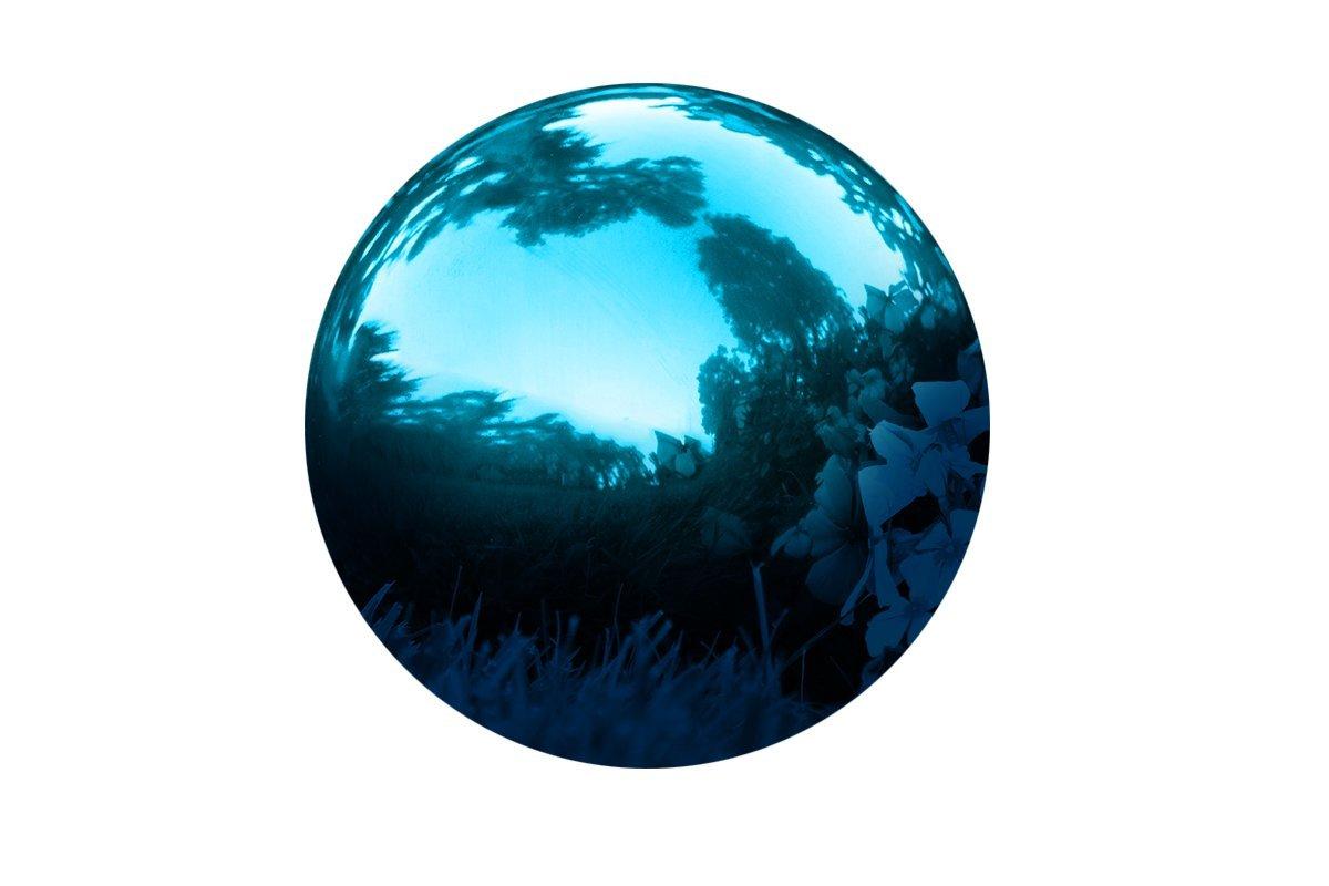 The Holiday Aisle® Champlain Metal Abstract Gazing Ball