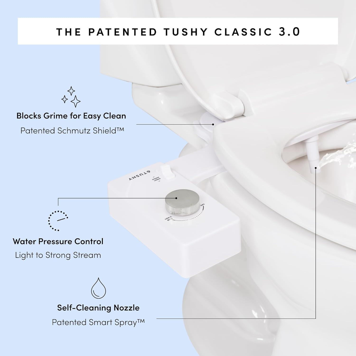 TUSHY Classic 3.0 Bidet Attachment