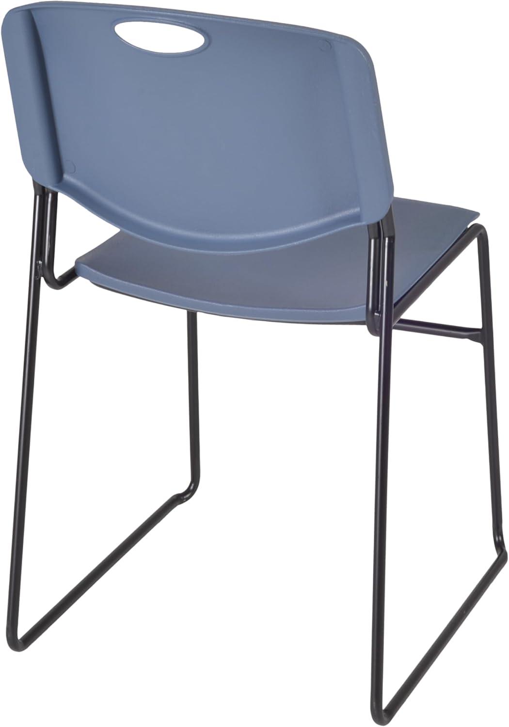 Regency Regency Zeng Ultra Compact Metal Frame Armless Stackable Chair (Set of 50)
