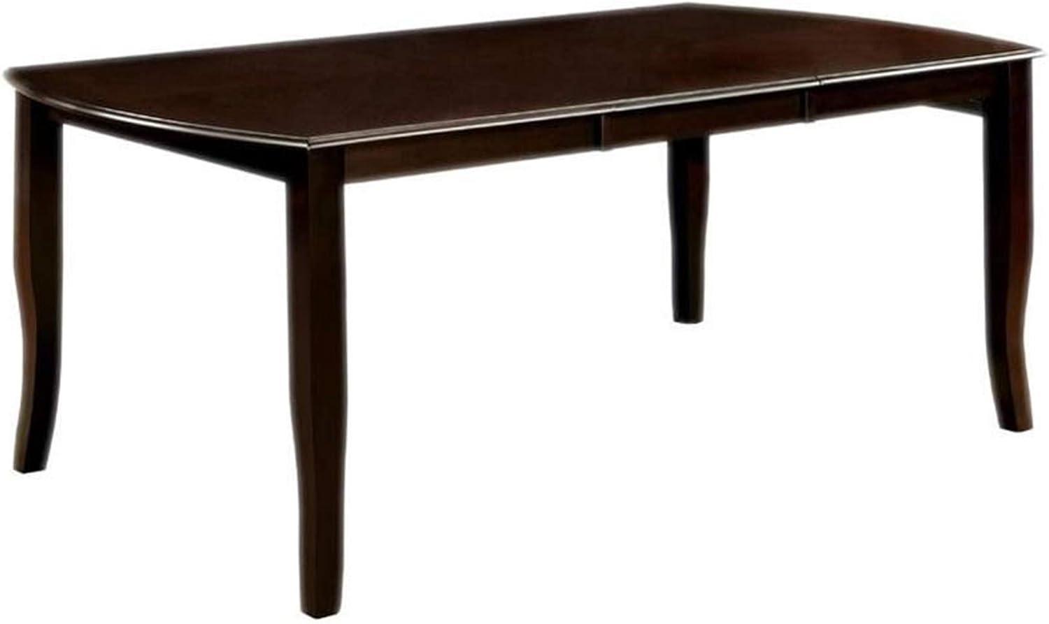 Woodside Contemporary Dining Table Expresso Finish - Saltoro Sherpi