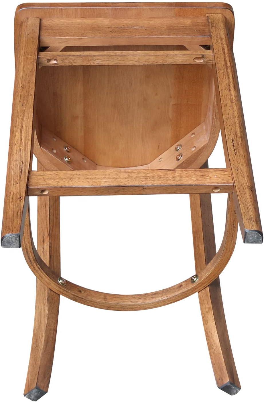 Emily Counter Height Barstool - International Concepts