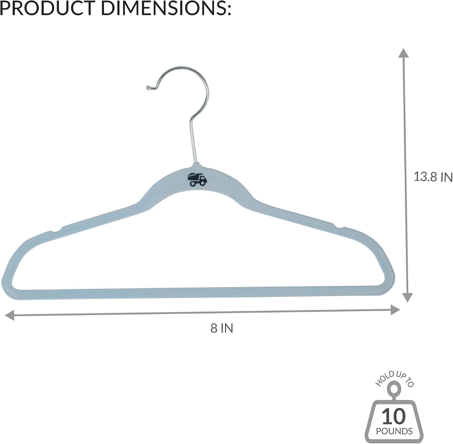 Plastic Non-Slip Standard Hanger for Dress/Shirt/Sweater