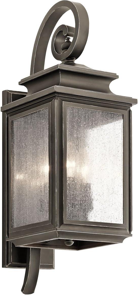 Kichler Lighting Wiscombe Park 3 - Light Wall Light in  Olde Bronze