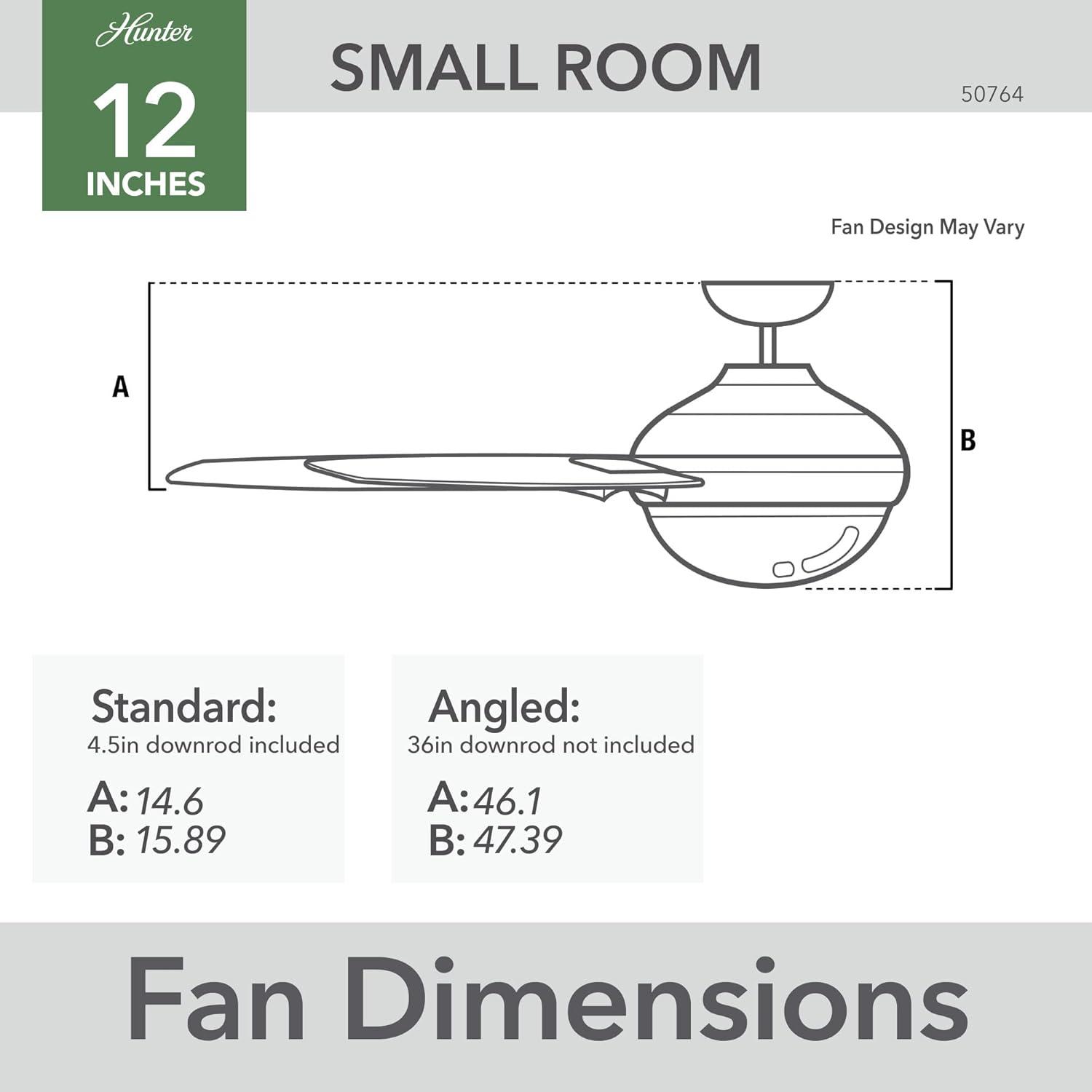 22" Tunley 3 - Blade LED Standard Ceiling Fan with Wall Control and Light Kit Included