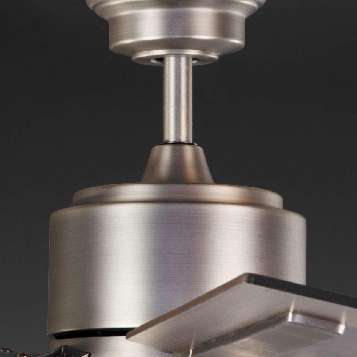 P2586-8130K-Progress Lighting-Glandon - Wide - Ceiling Fan - 1 Light - Handheld Remote in Transitional style - 60 Inches wide by 17.13 Inches