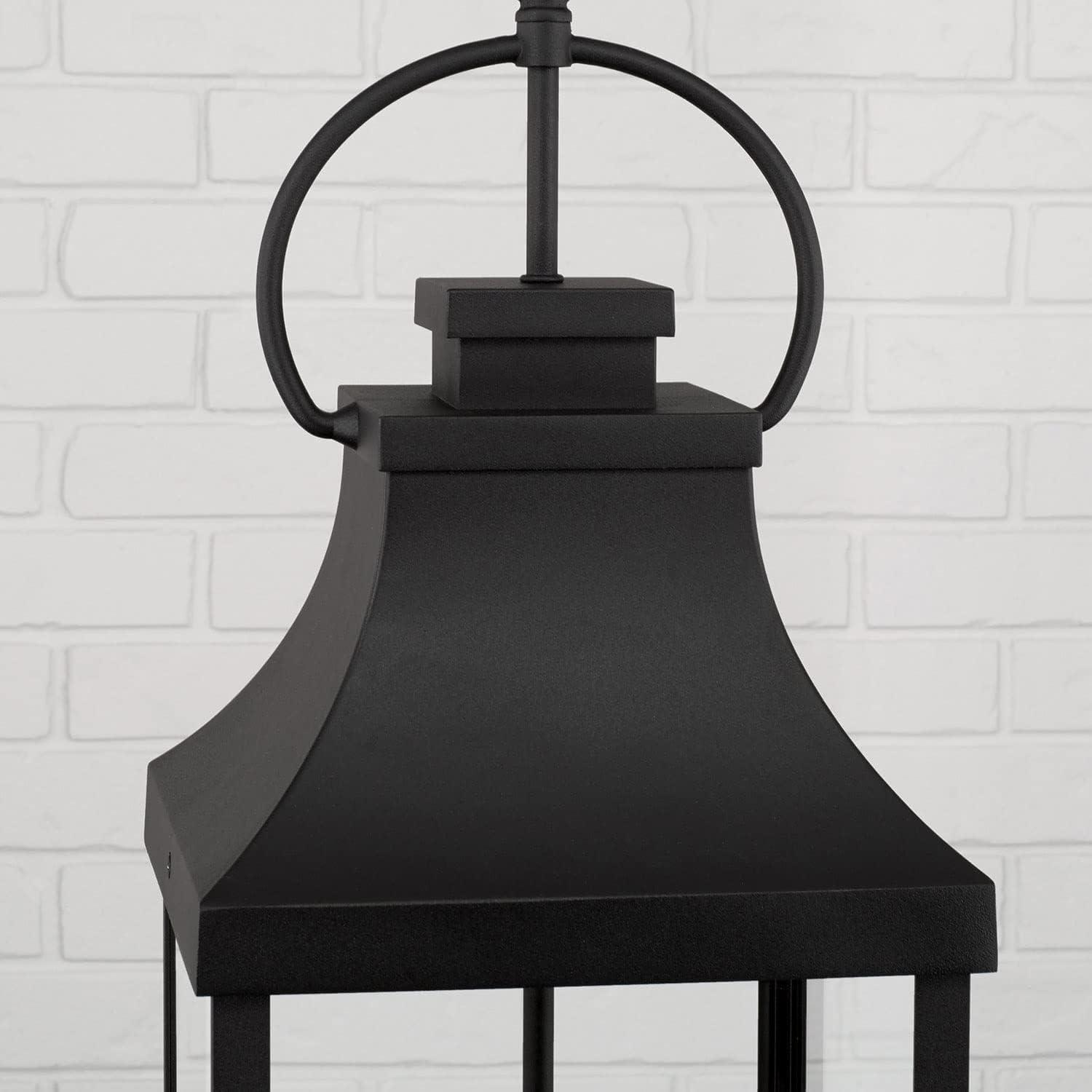 Capital Lighting 946442 Bradford 4 Light 9" Wide Outdoor Taper Candle Mini Pendant - Black