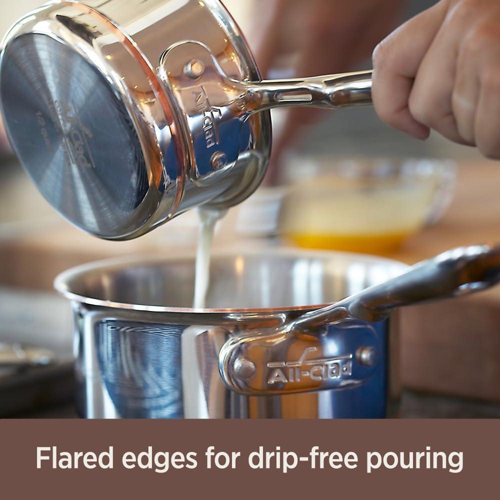 Copper Core 6 Quart Stainless Steel Sauté Pan with Lid