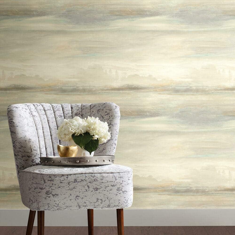 Soothing Mists Scenic Peel + Stick Wallpaper by Candice Olson - Natural