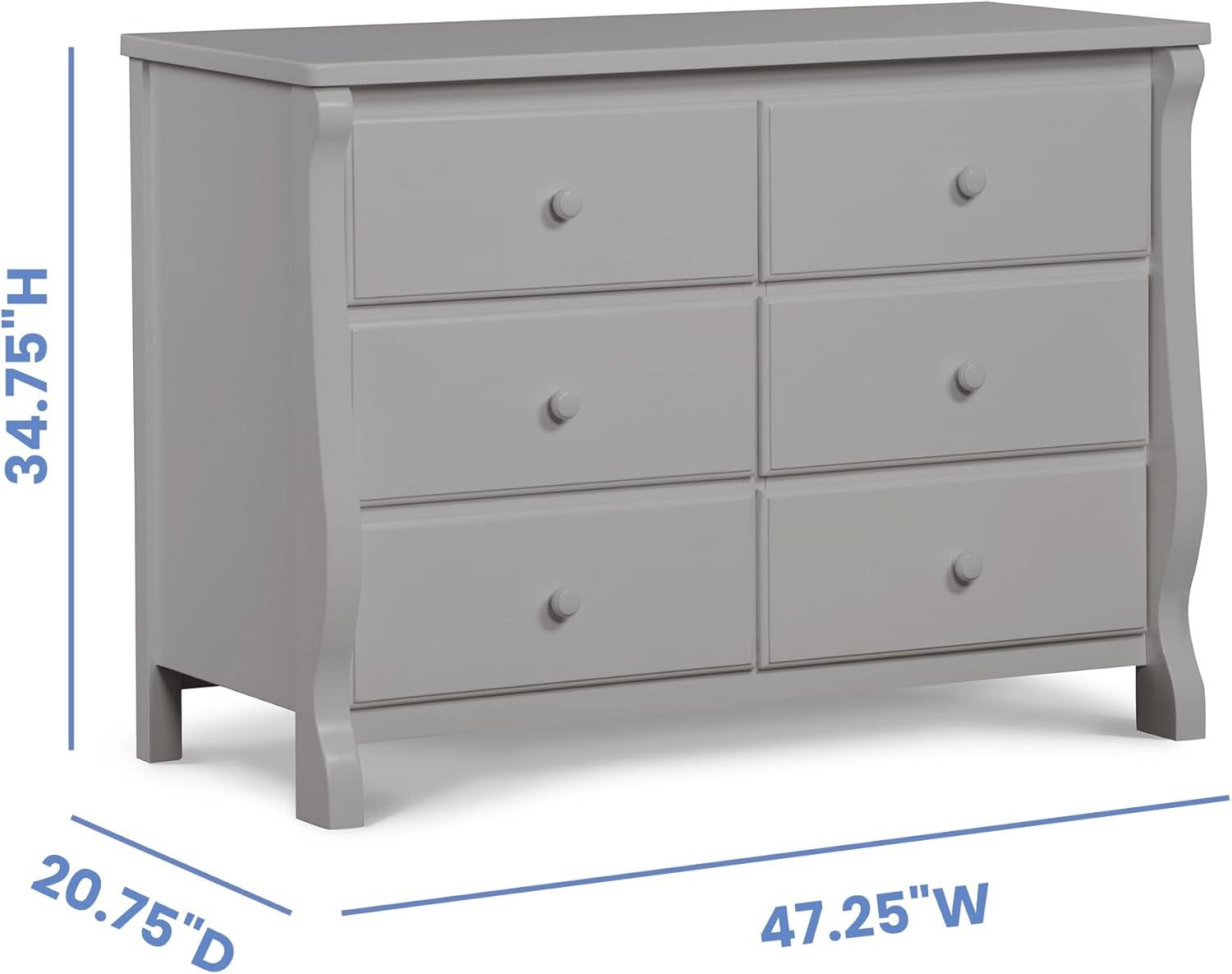 Universal Double Dresser -Made of Solid Woods