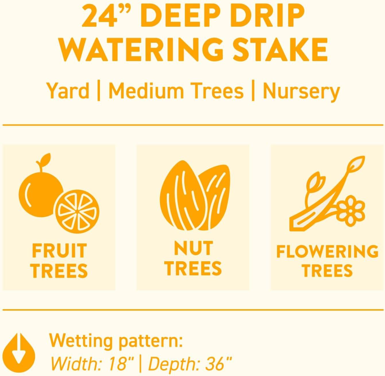 24 in. Watering Stake (3-Pack)